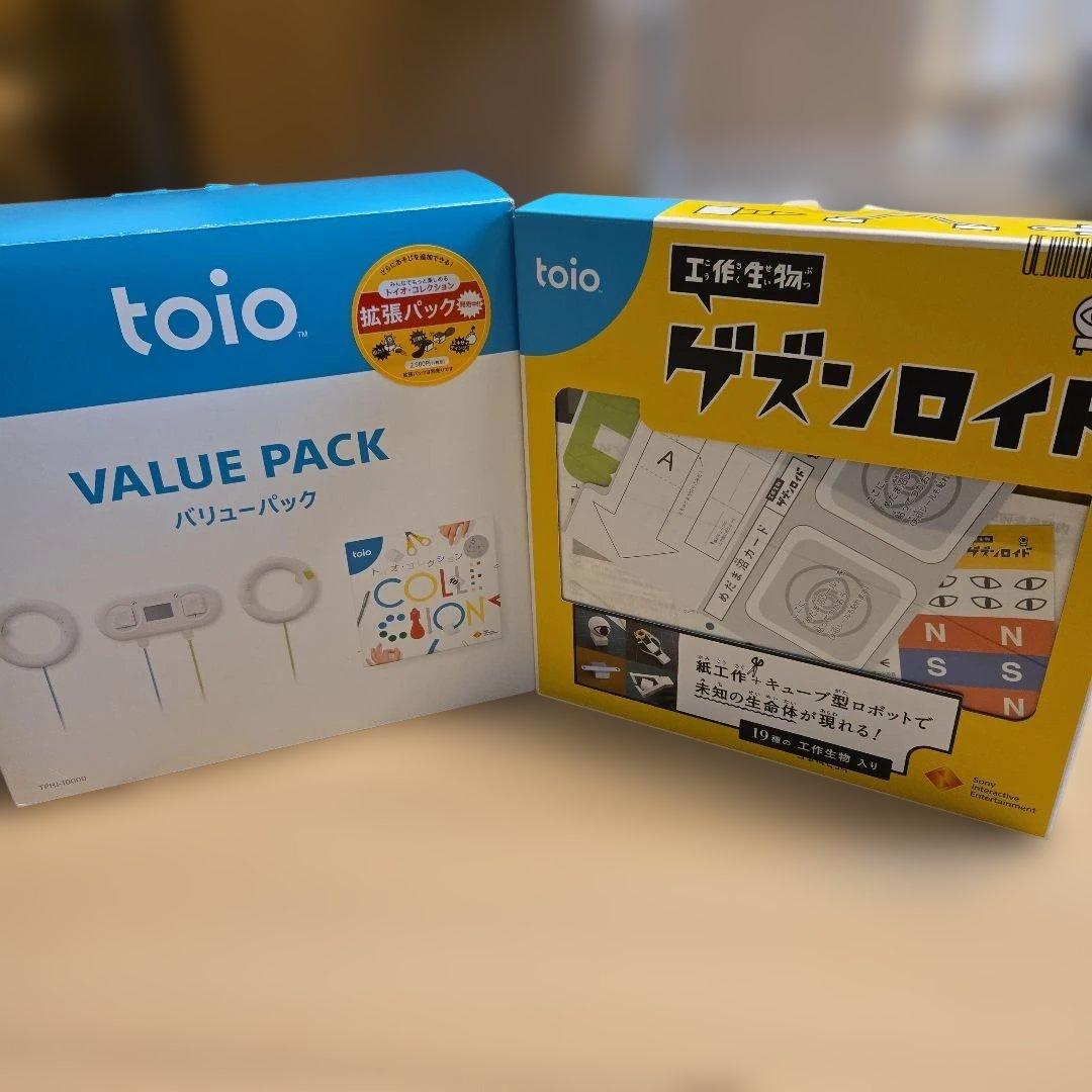 【中古】SONY toioバリューパック&工作生物ゲズンロイド