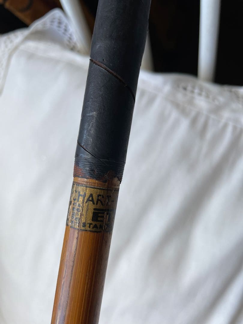 アンティーク　木製　ゴルフ　クラブ　ヒッコリー　アイアン　E　100年　アメリカ