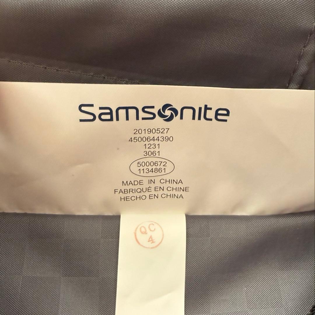 【美品】 Samsonite キャリーケース モバイルオフィス スーツケース