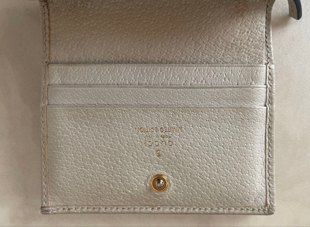 【GUCCI】グッチ　フローラシリーズ　二つ折り財布