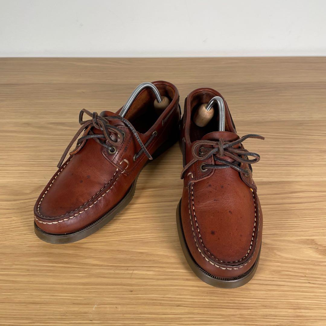 パラブーツ　BARTH バース マリーン デッキシューズ 7サイズ　ブラウン