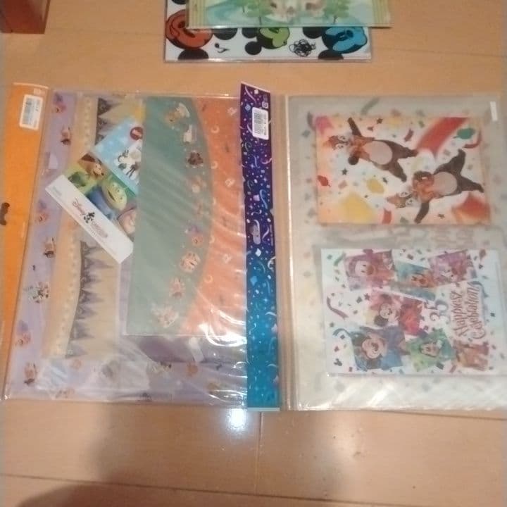 ディズニー クリアホルダー セット