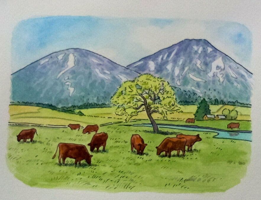 小泉澄夫　風景　青森県八甲田山