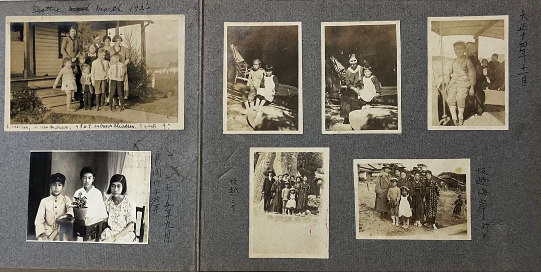 稀少大正時代アルバム☆新台北鉄道工場設計速水和彦 帝国海軍軍人 北中米 ハワイ