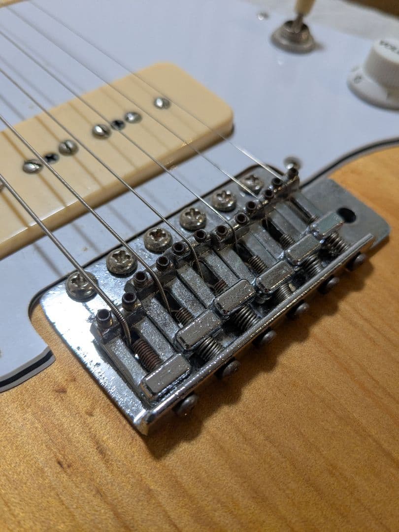 スキャロップ加工P90FenderネックEシリアルコンポーネント