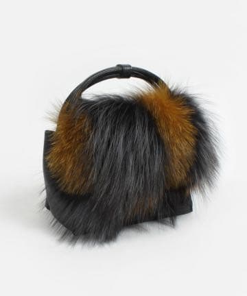 ikot ×nouer フォックスファー　ハンドバッグ