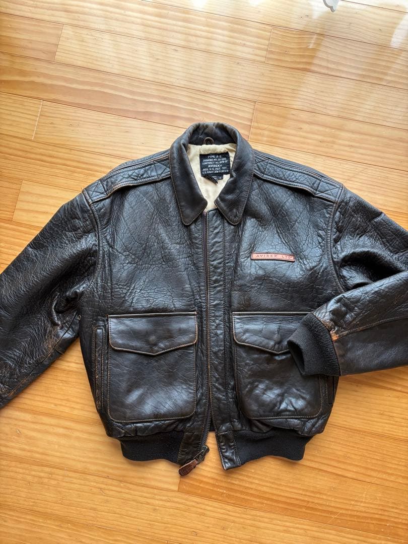 AVIREX A-2フライトジャケット