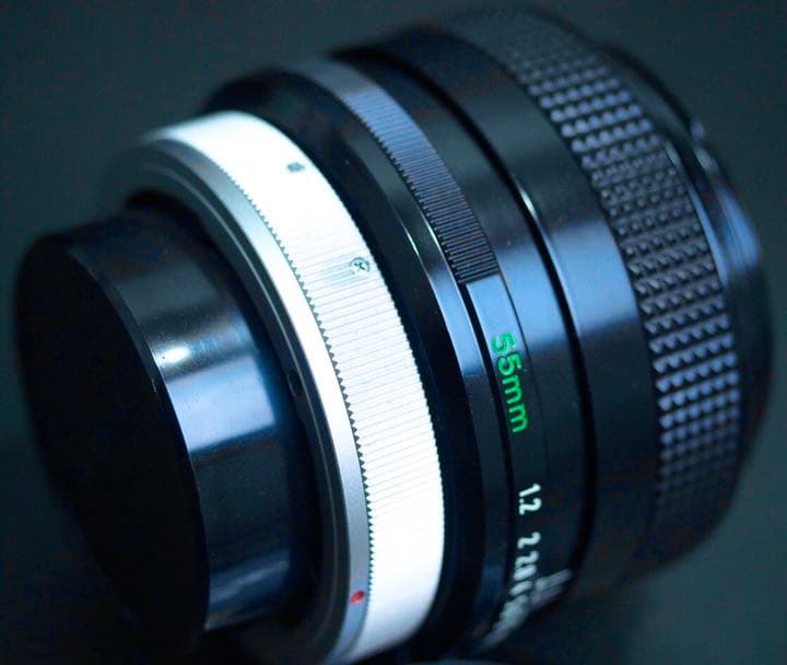 【新同品】Canon FD 55mm F1.2 S.S.C. キヤノン