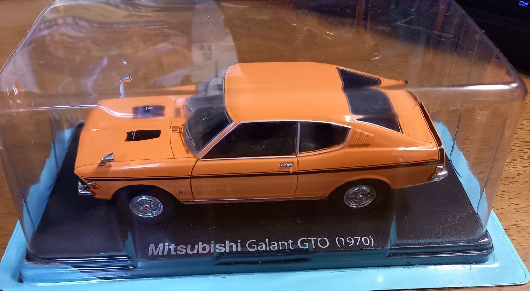中古模型　三菱 ギャラン GTO 1970年式 オレンジ