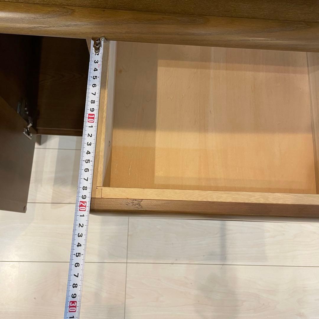 高級家具 【karimoku】カリモク家具 電話台 FAX台 コンセント付き