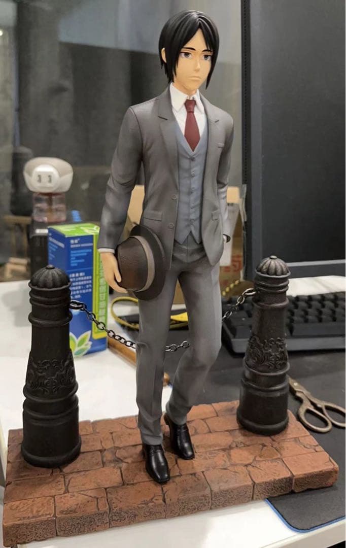 進撃の巨人 エレン・イェーガー ガレージキット ガレキ スタチュー⑨