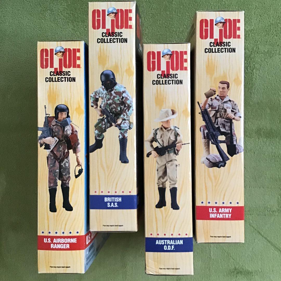 GI-JOE ジーアイジョー 限定版 4体セット 1996年 KENNER 新品