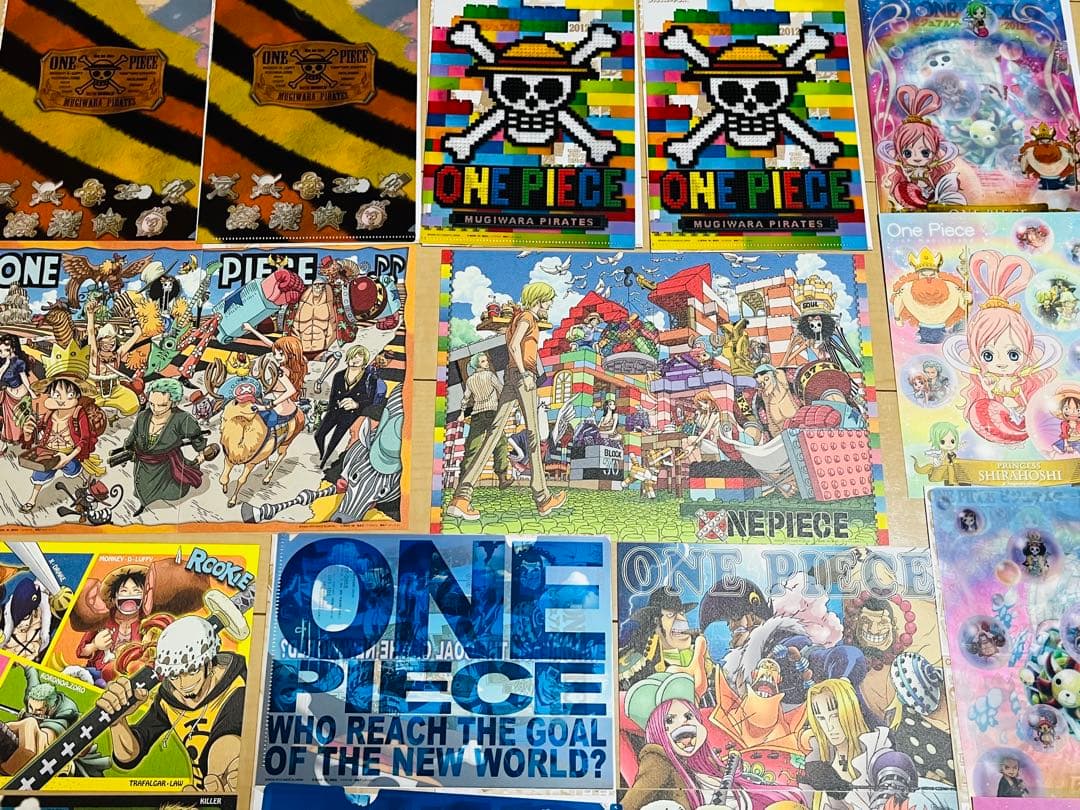 ワンピース ビジュアルアートファイル 2012 ONE PIECE ルフィ レア