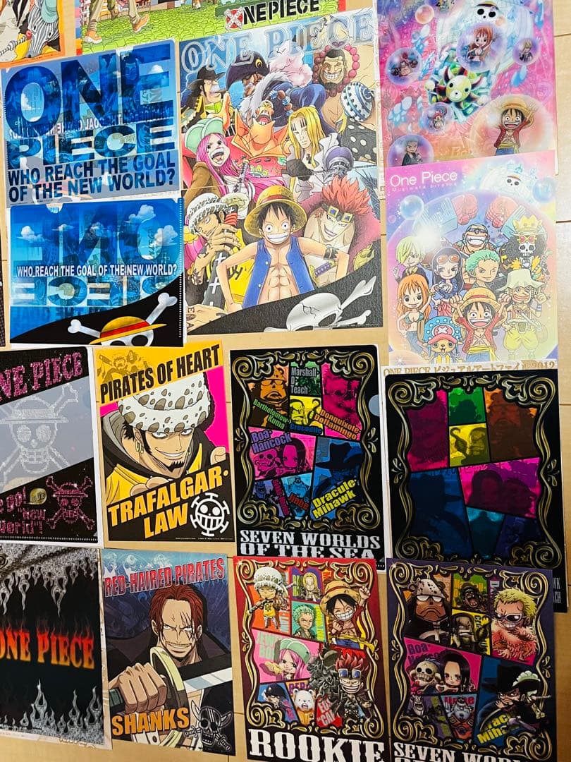 ワンピース ビジュアルアートファイル 2012 ONE PIECE ルフィ レア