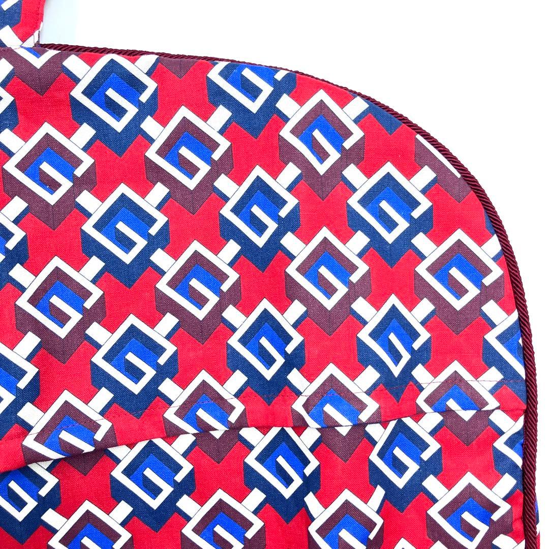 ✨未使用品✨GUCCI ガーメント レッド　ジオメトリックG