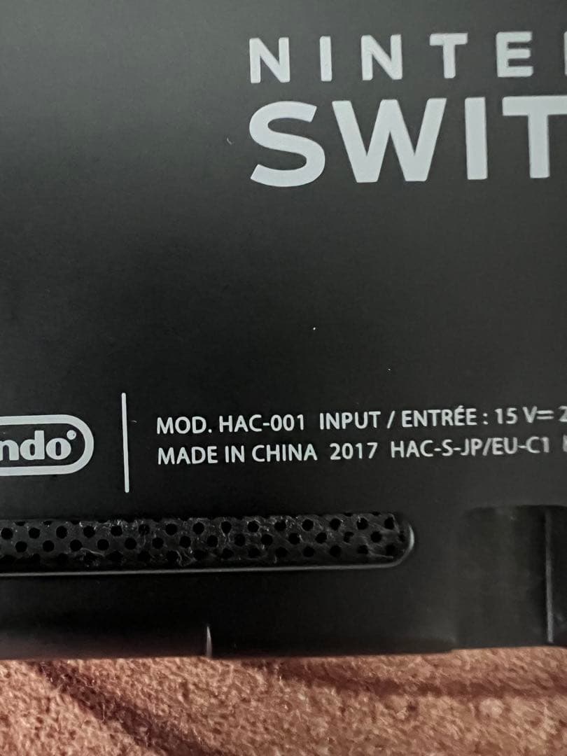 Nintendo Switch ニンテンドースイッチ本体RED/BLU 箱無し①