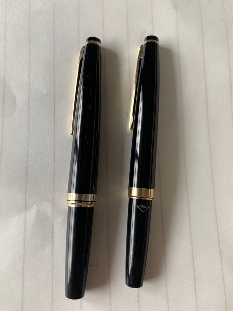 PILOT（パイロット） elite 万年筆 18K 2本まとめ売り
