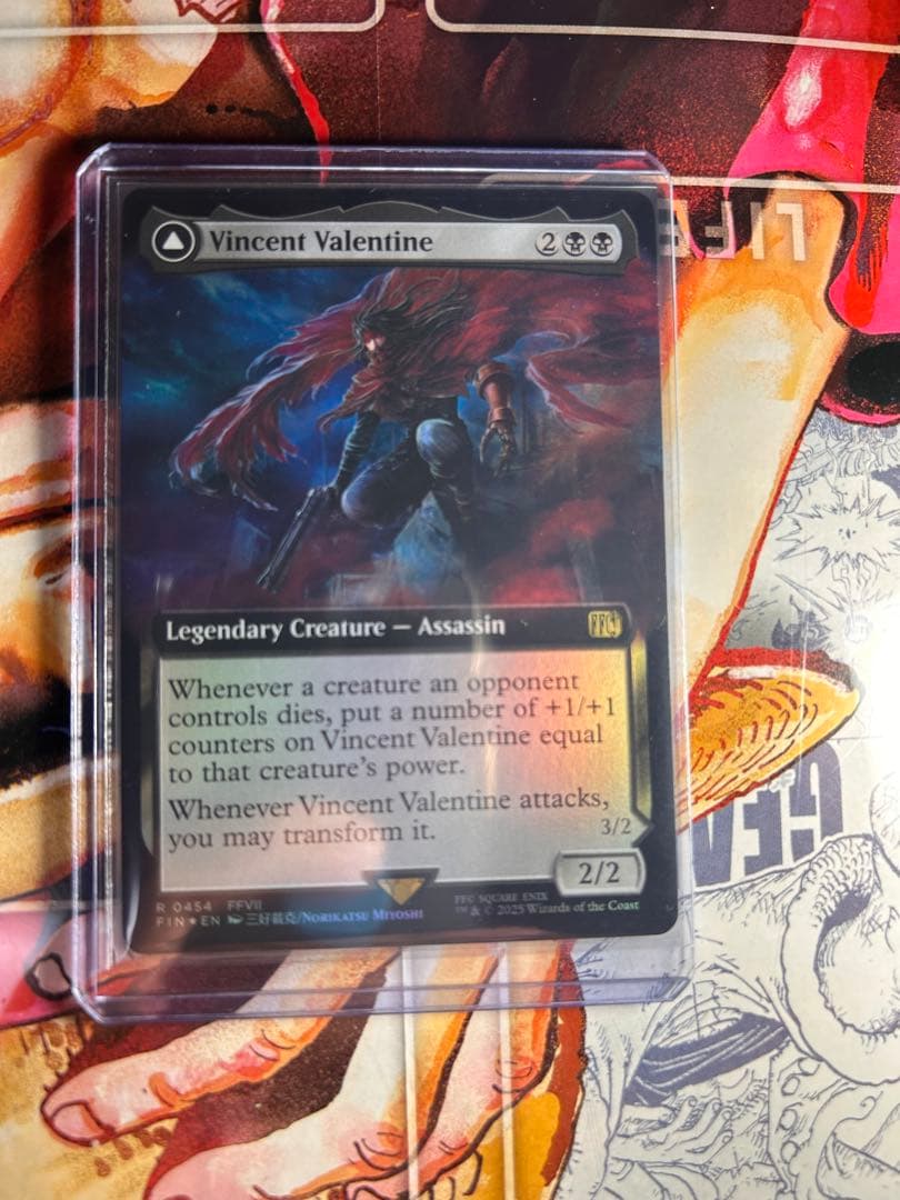 MTG ヴィンセント・ヴァレンタイン FIN 拡張 英語版FOIL