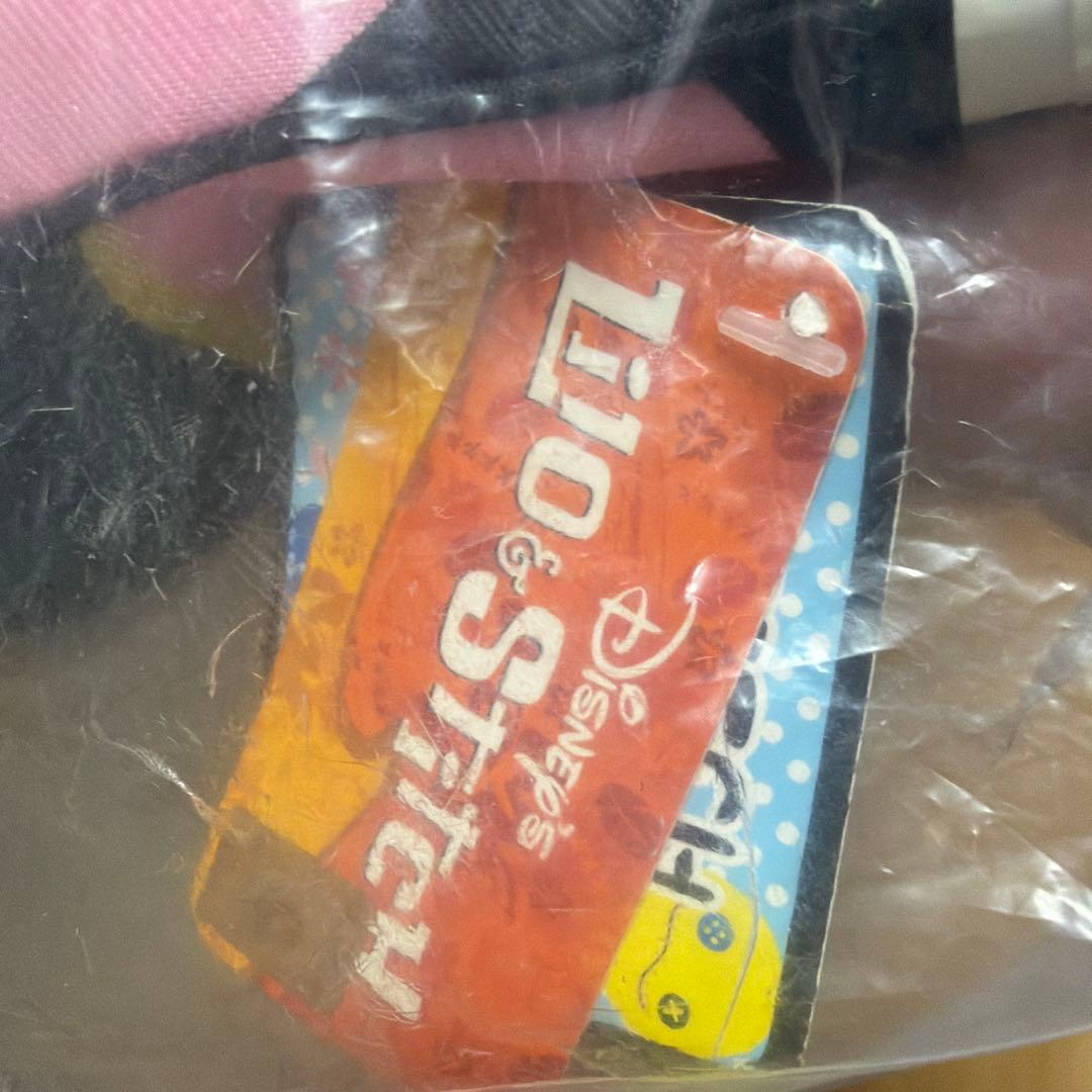 スティッチ クッション　ハート型クッション　ロングピロークッション　２点セット