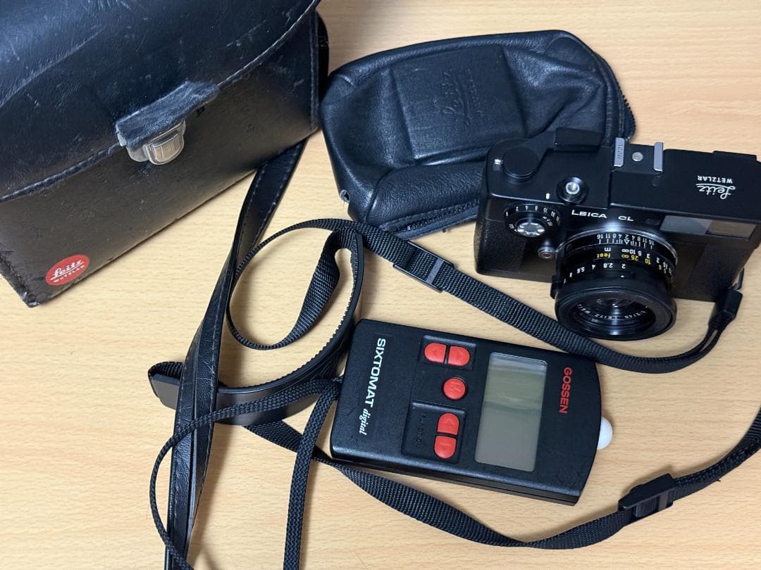 ライカCL LEICA SUMMICRON-C 40mm F2 露出計 バッグ