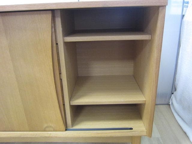 ミサワ/UNICO SIGNE/シグネ キャビネット　1190NA　ナチュラル