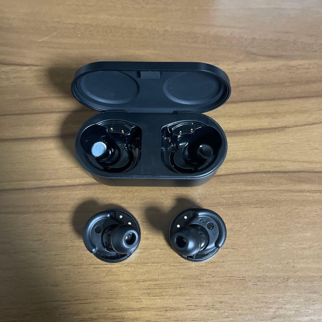 K*2様 DENON PerL Proワイヤレスイヤホン ブラック 充電ケース付