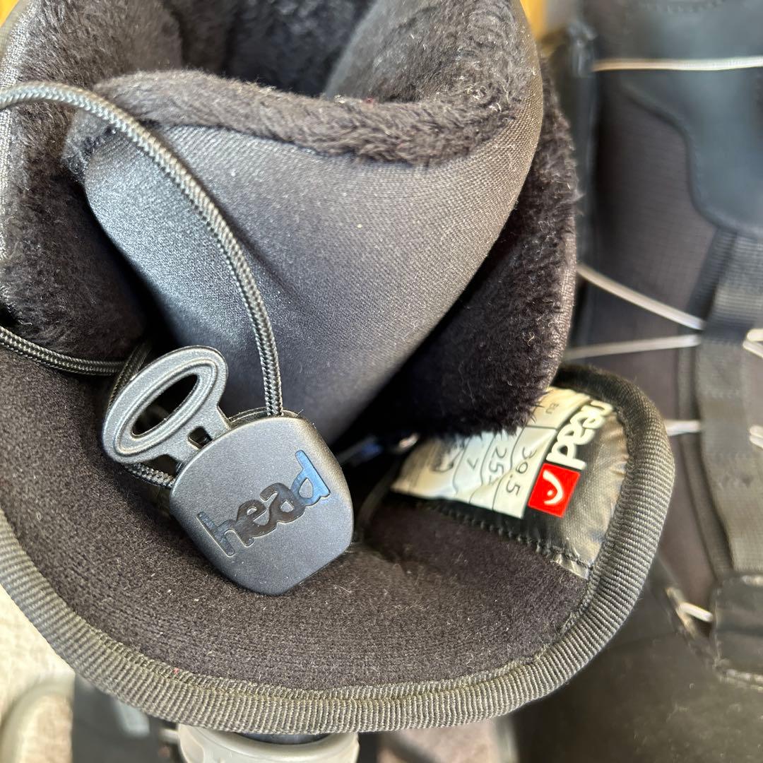 HEAD スノーボードブーツ カラーブラック25.5cm メルカリ便