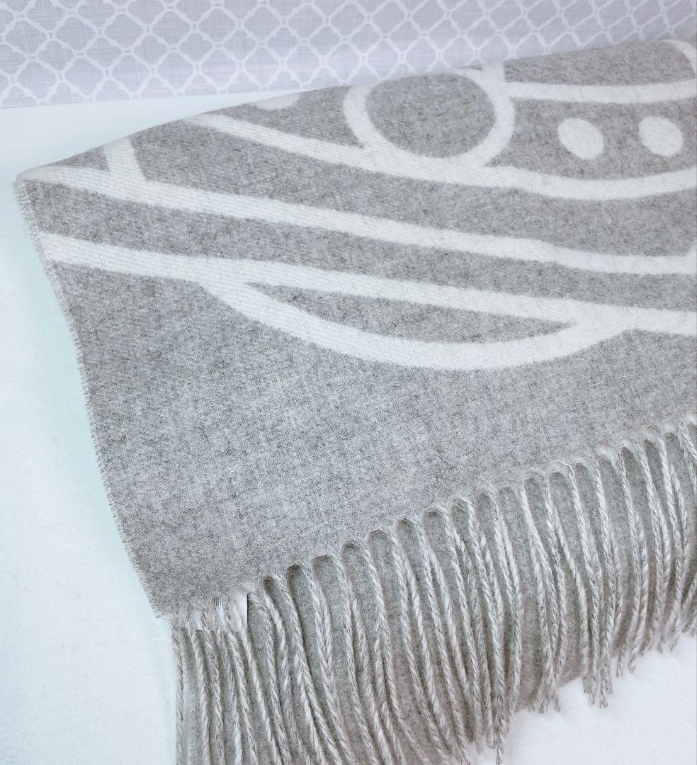 【大人気✨️タグ付き】ヴィヴィアンウエストウッド リバーシブルマフラー 大判