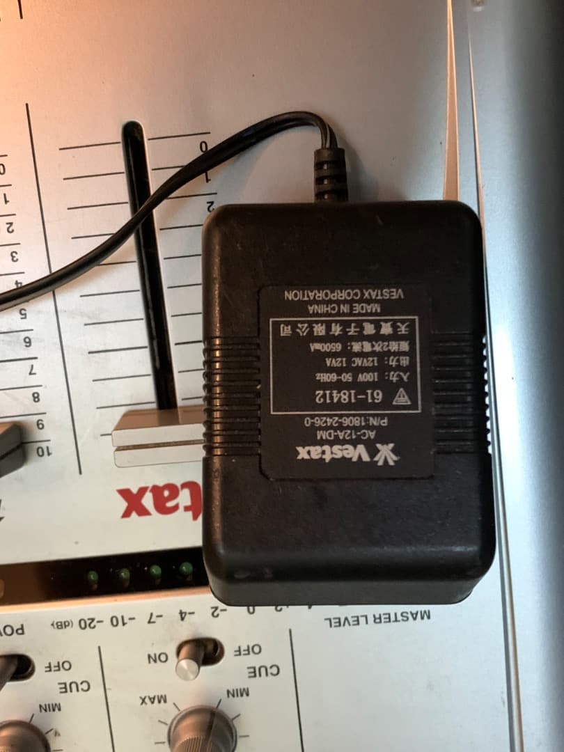 VESTAX DJミキサー　pcv-180 動作確認済