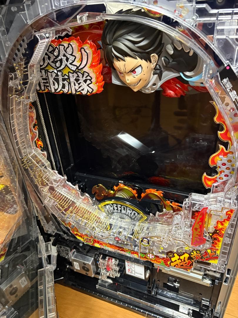 家庭用可 eF炎炎ノ消防隊2 紅丸ver. 実機 外付け配線・鍵・トランス付