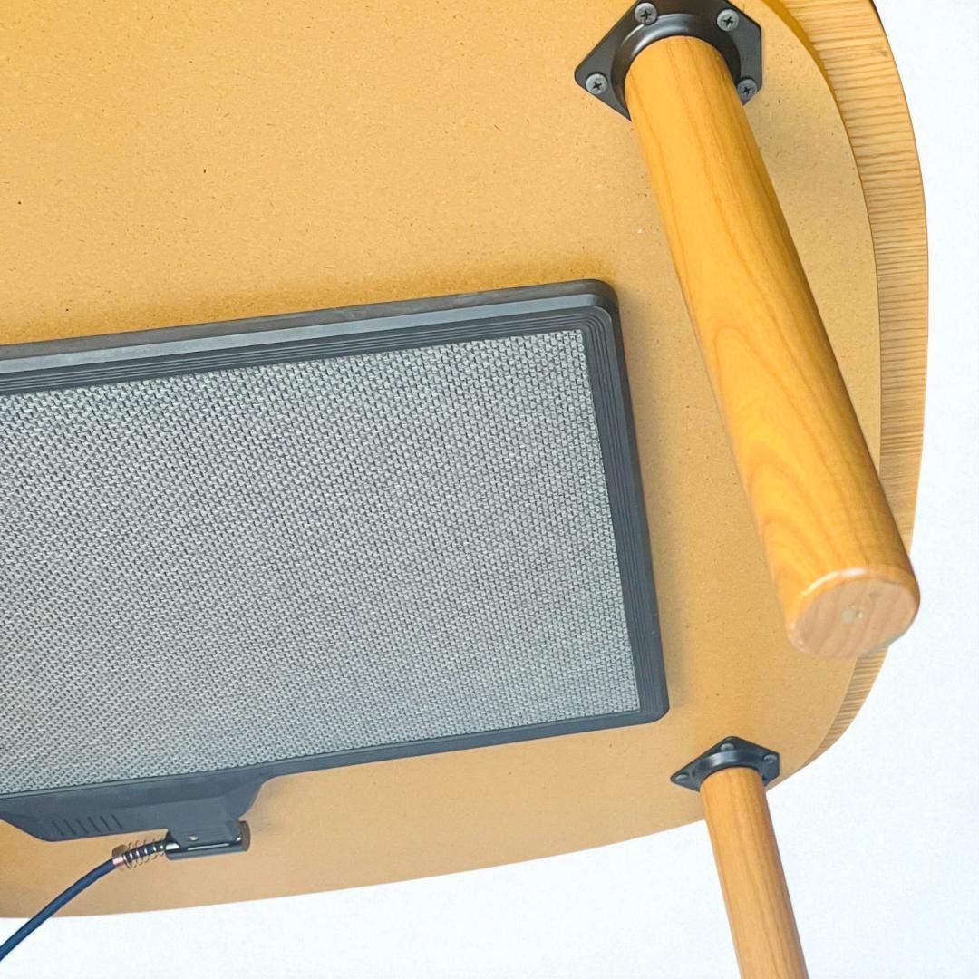 無印良品　こたつ　正方形　フラットヒーター