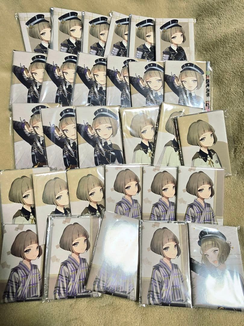 刀剣乱舞 前田藤四郎 スクエア缶バッジ