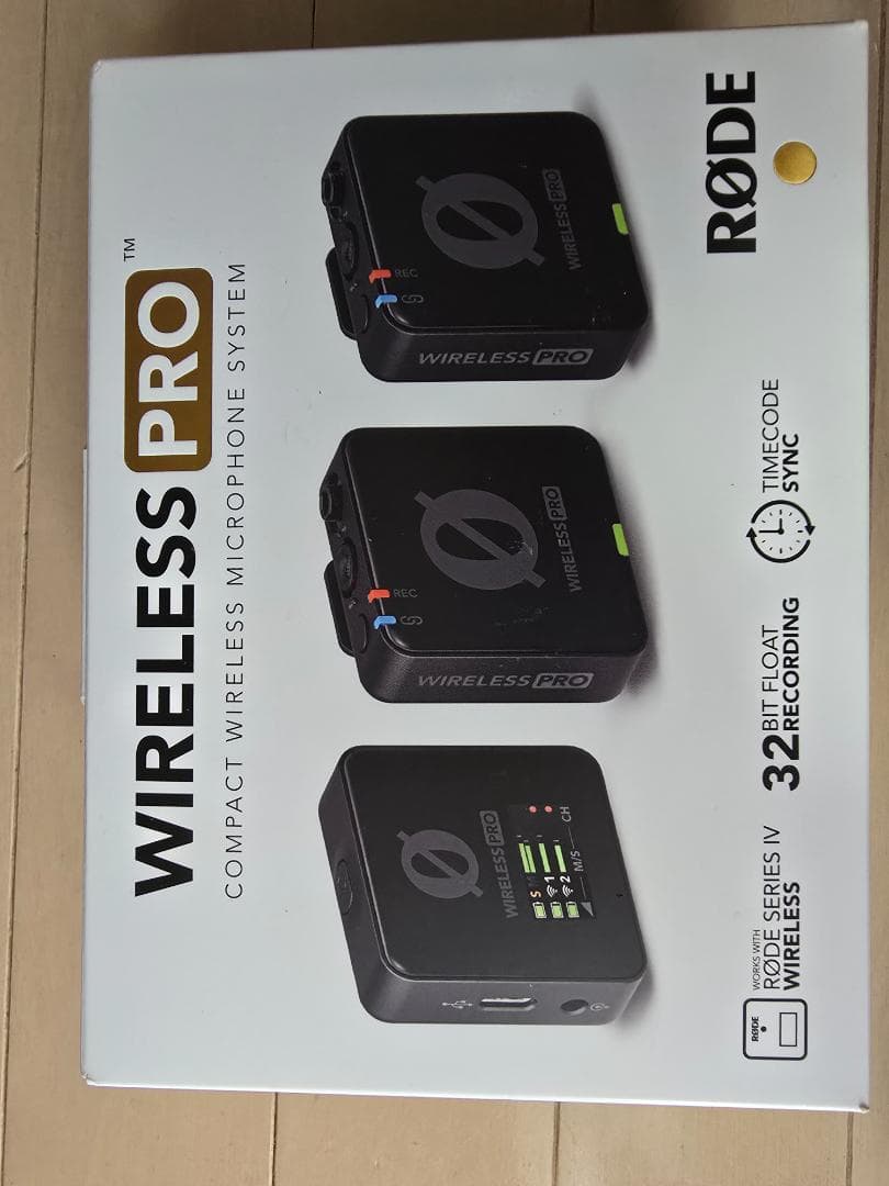 RODE Wireless Pro 未使用
