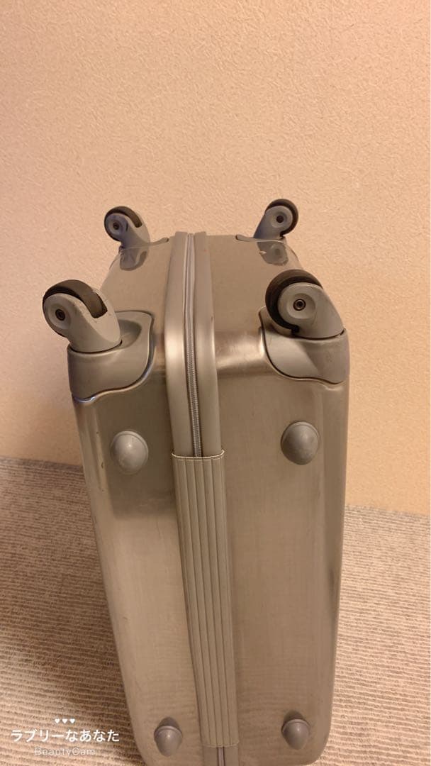 ZERO HALLIBURTON キャリーケース 4輪 59L シルバー