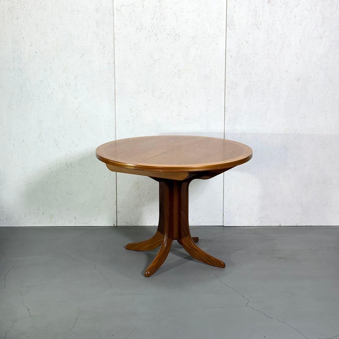 【キヨ】Parker Knoll ラウンドエクステンションテーブル