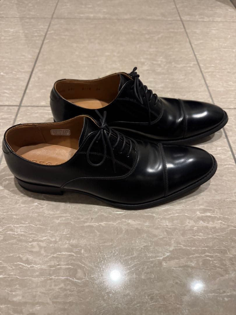 REGAL ブラック ビジネス フォーマル 内羽根 26cm