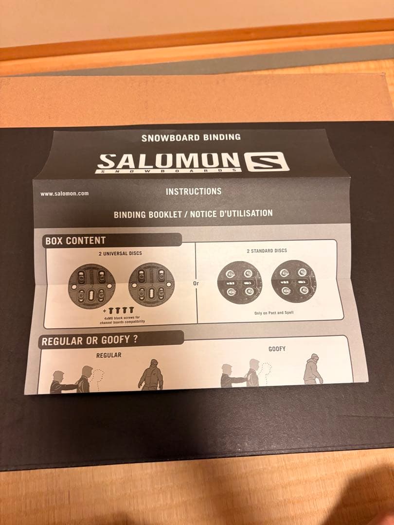 サロモン　 スノーボードブーツ、ビンディングセット