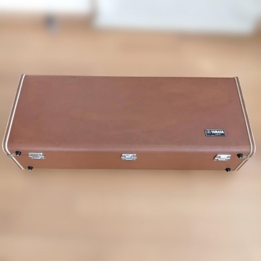 ヤマハ YAMAHA 純正 アルトサックス用ハードケース　ブラウン