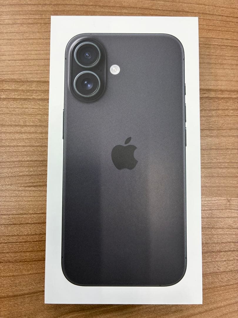 【未開封】Apple iPhone 16 128GB ブラック