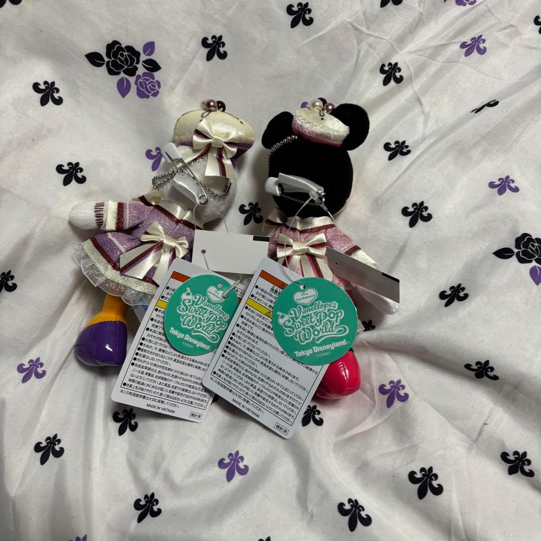 ぬいぐるみ　デイジー　ミニー ディズニー　カチューシャ　ヴァネロペ　パルパルーザ