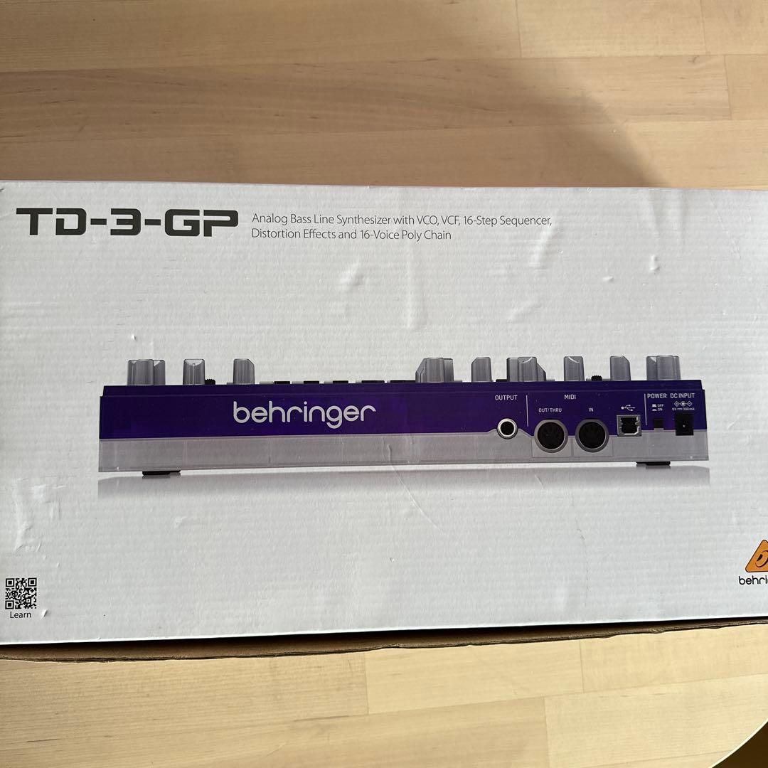 BEHRINGER TD-3 GP アナログシンセサイザー