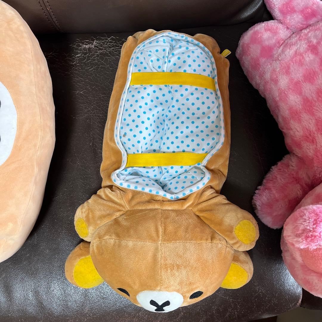 リラックマ クッション　ぬいぐるみ　まとめ売り　ティッシュケース　チャシャネコ