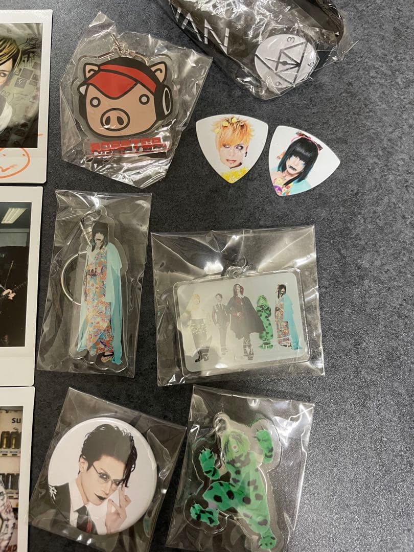 マイナス人生オーケストラ アクキー 缶バッジ　ピック　ラババン　シール　等