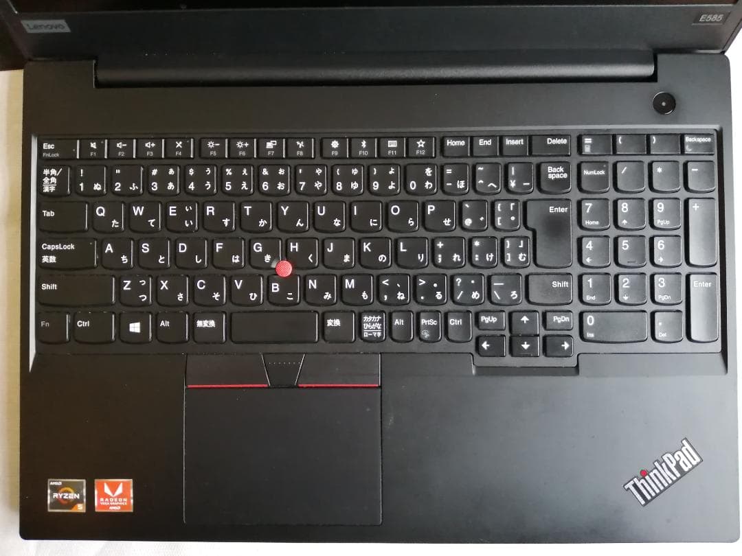 ThinkPad E585 / SSD 256GB メモリ 16GB 状態良好
