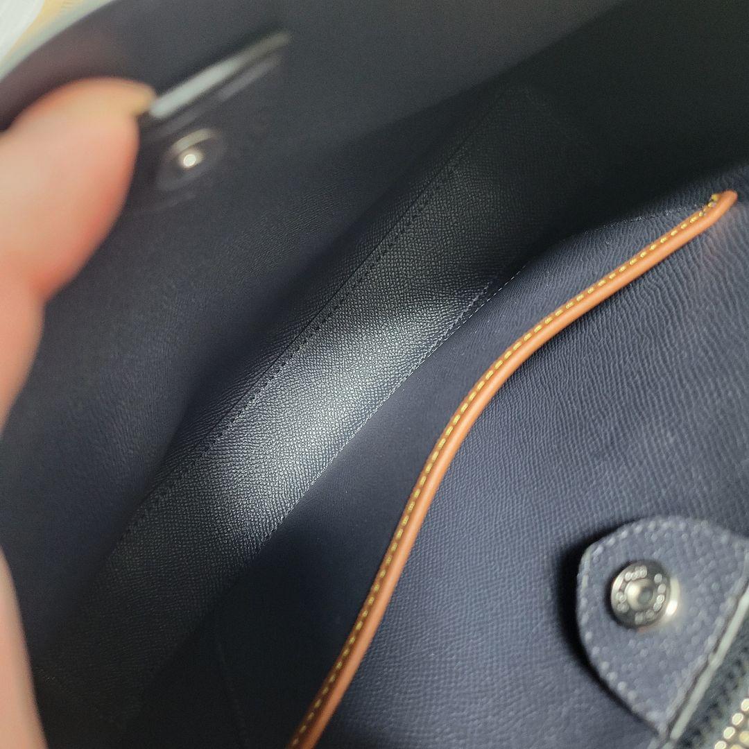 本日まで★最終値下げ【訳あり新品】コーチ★COACH ウィロウ バッグ　ネイビー