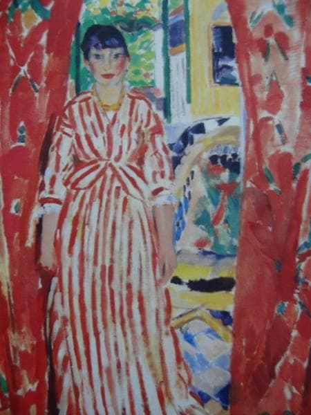 Wouters、LES RIDEAUX、希少画集画、新品額装付