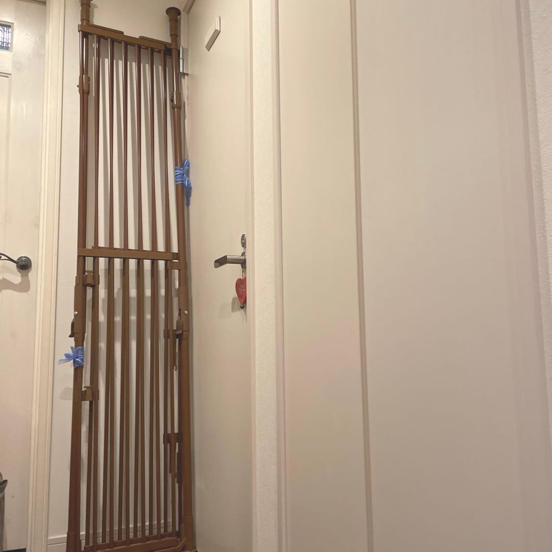 ペット用バリアフリーゲート のぱれんニャン バリアフリー3 ブラウン