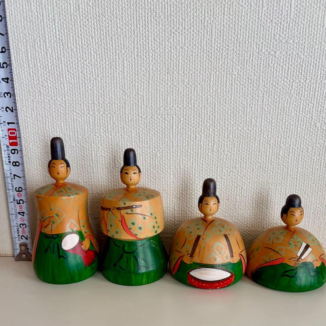 鳴子系　松谷伸吉　雛こけし　9体セット　【まとめ買い申請でお値引】伝統工芸