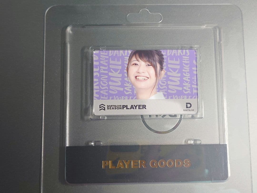 植*也様 【廃盤】【ライブカード】ダーツライブ プレイヤーグッズ第二弾 坂口優希