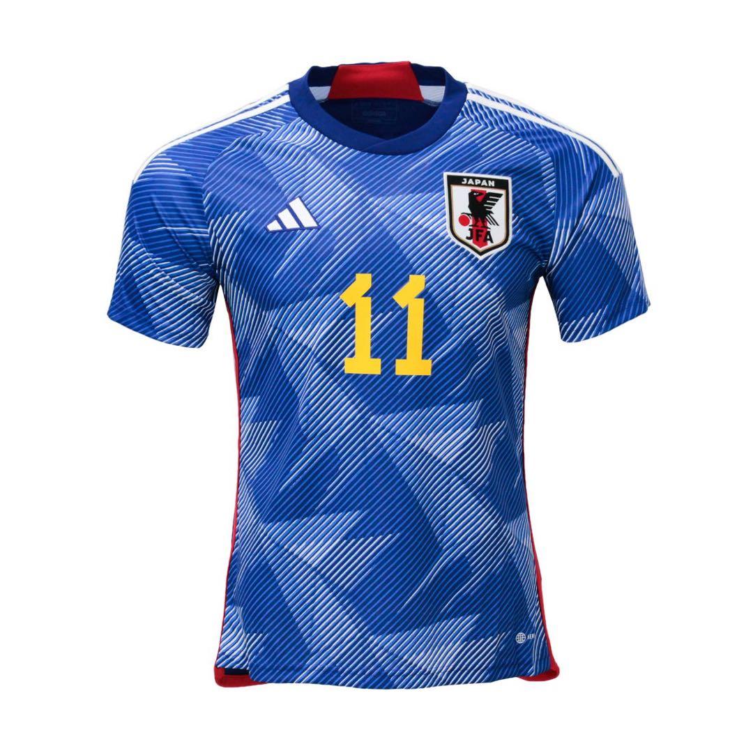 ✴︎新品未開封✴︎2022年⚽️W杯日本代表 久保建英11番 レプリカユニフォーム　L